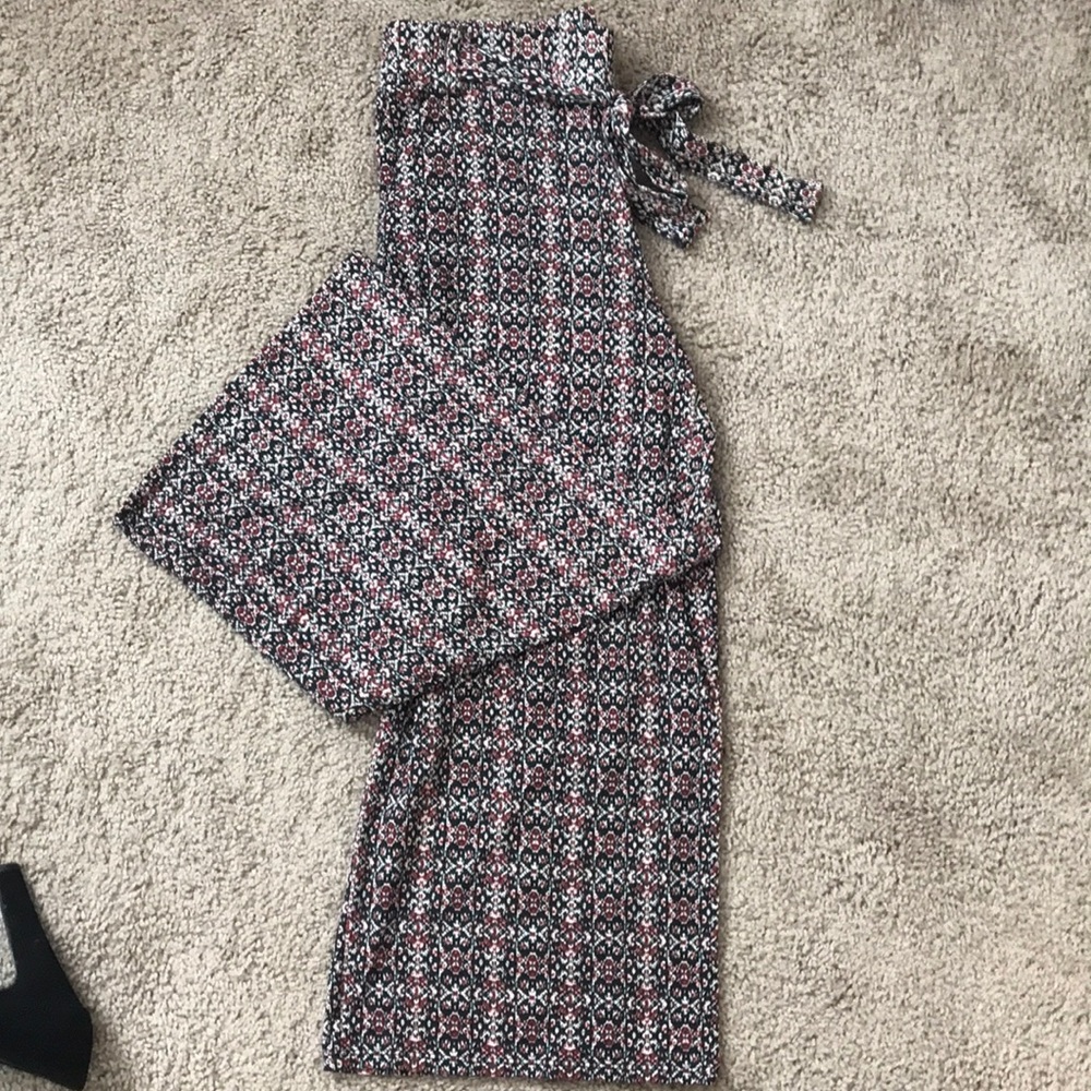 Floral Capri Pants